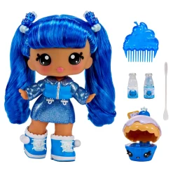 Meisjes|Tienerpoppen></noscript> Yummiland Large Doll + Lipgloss Pet- Rory Blueberr