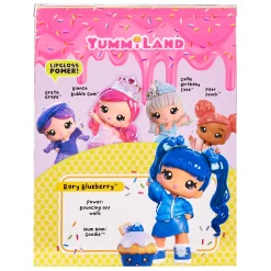 Meisjes|Tienerpoppen></noscript> Yummiland Large Doll + Lipgloss Pet- Rory Blueberr