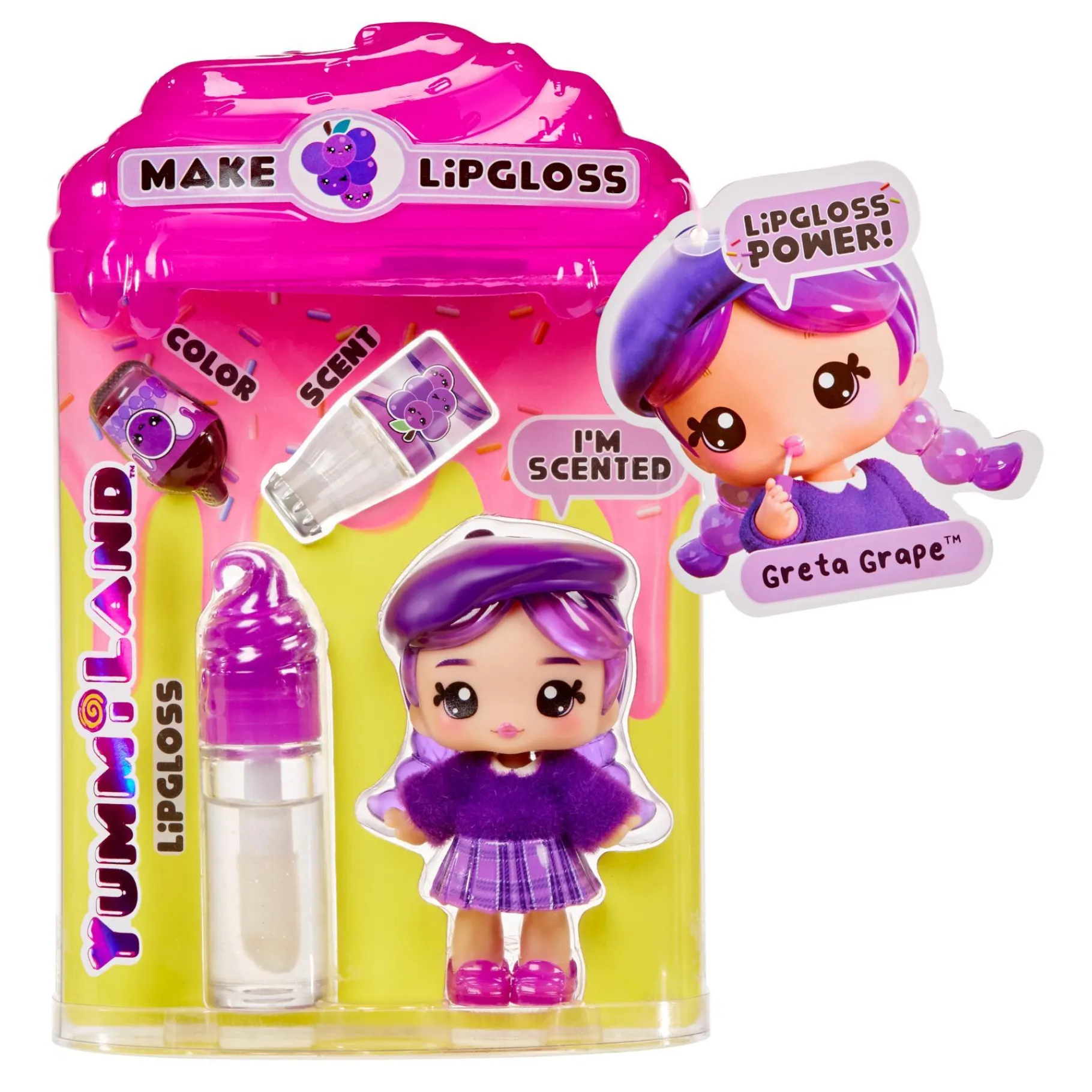 Tienerpoppen|Meisjes> Yummiland Lipgloss Doll Character Assort