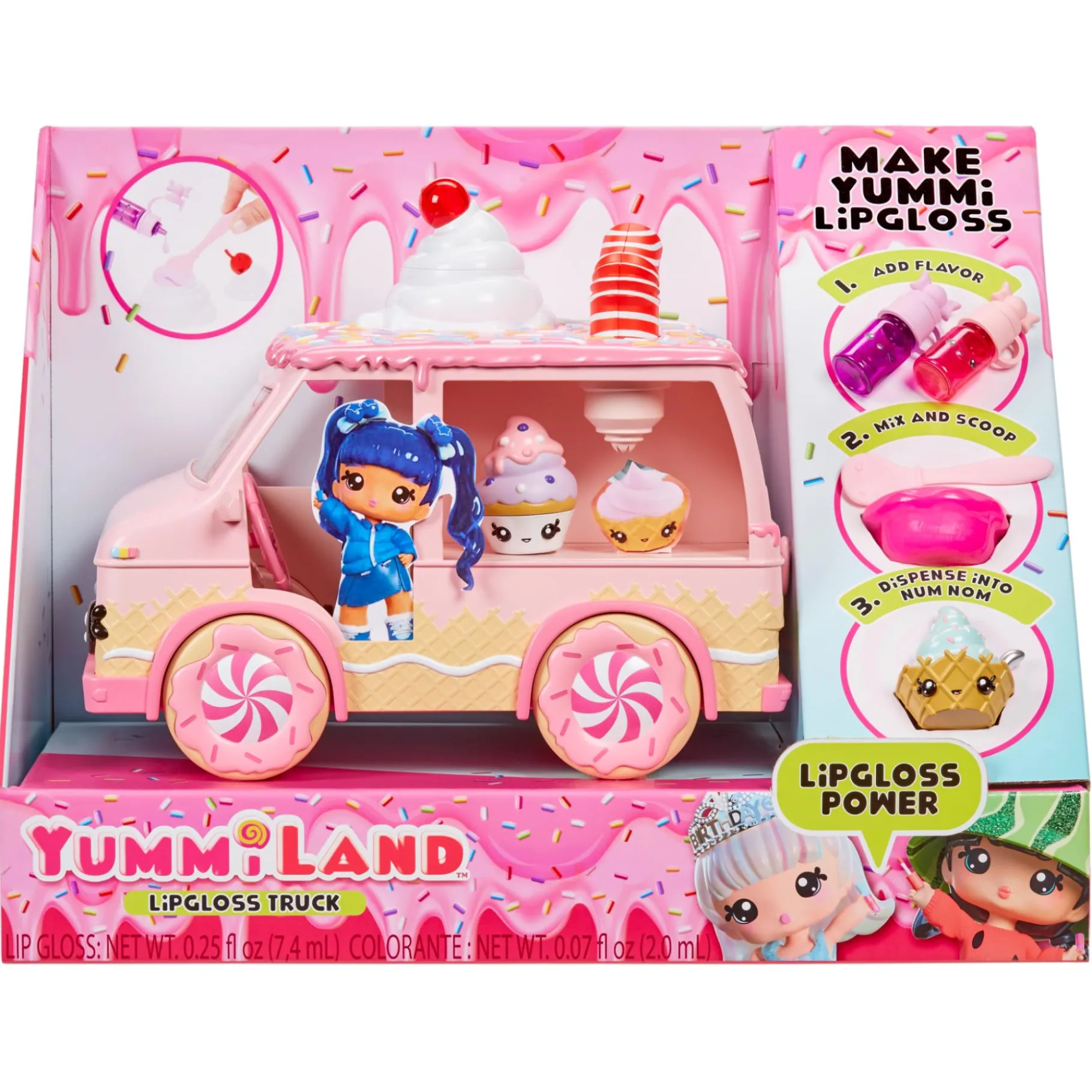 Meisjes|Speelsets> Yummiland Lipgloss Truck
