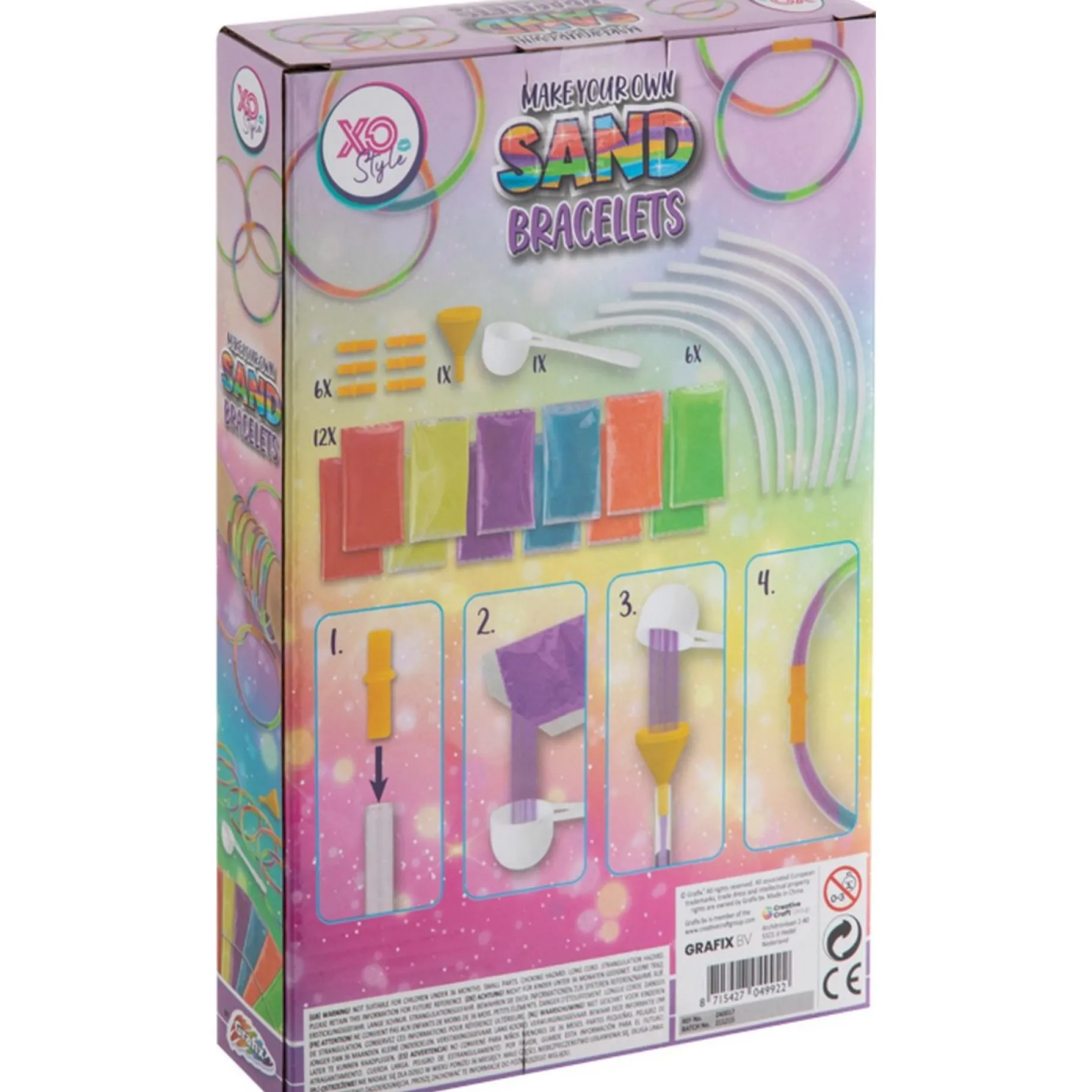 Sieraden Maken>Grafix Zand armbanden maken 18 delig