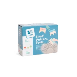 Zwemmen En Waterspeelgoed> Zand kammen om vormen mee te maken in het zand  hout 3 stuks