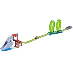 Stuntsets|Jongens>Zuru Metal Machines Shark Attack Racebaan met Diecast Auto