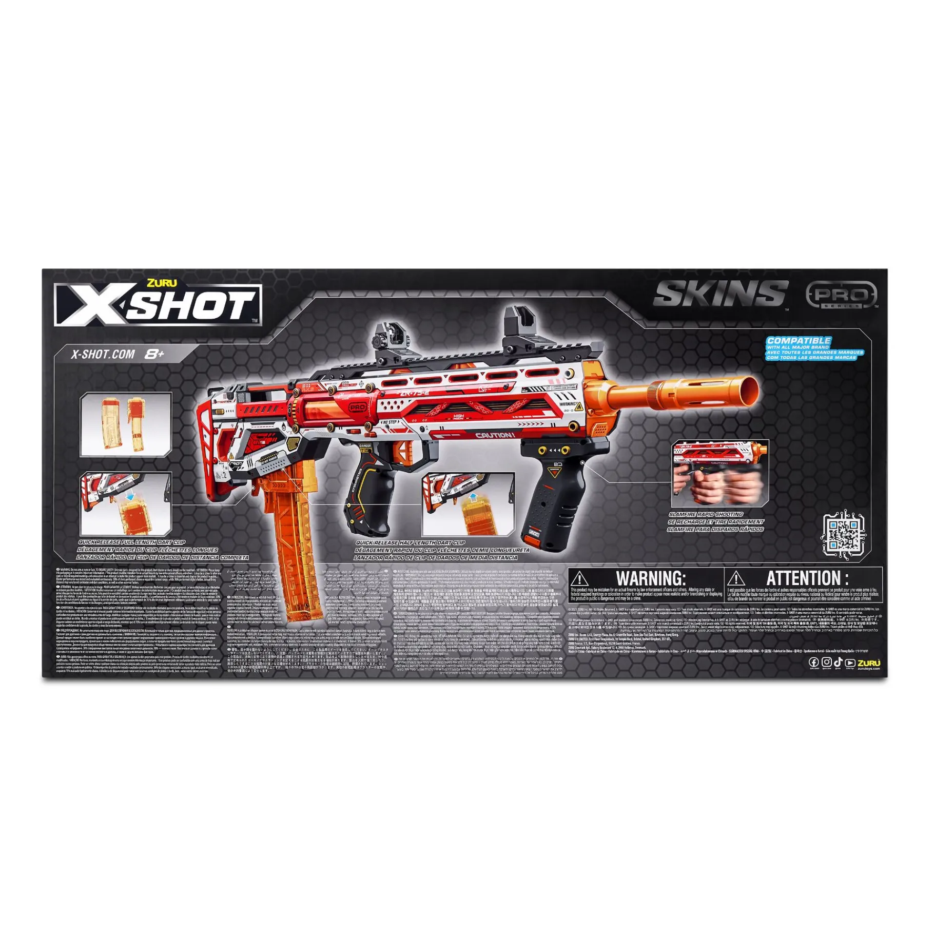 Blasters>Zuru X-Shot pro-series sinister (40 darts)