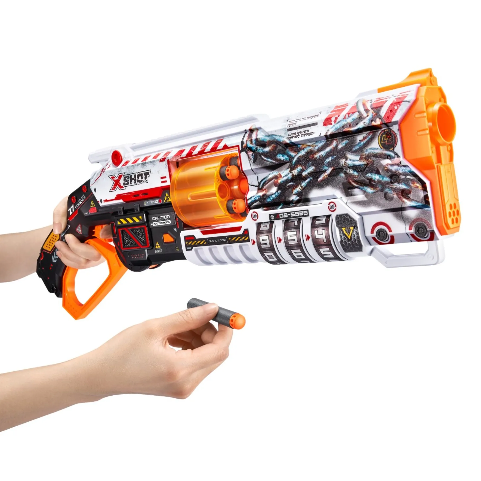 Blasters|Jongens>Zuru X-Shot skins lock gun (16 darts)