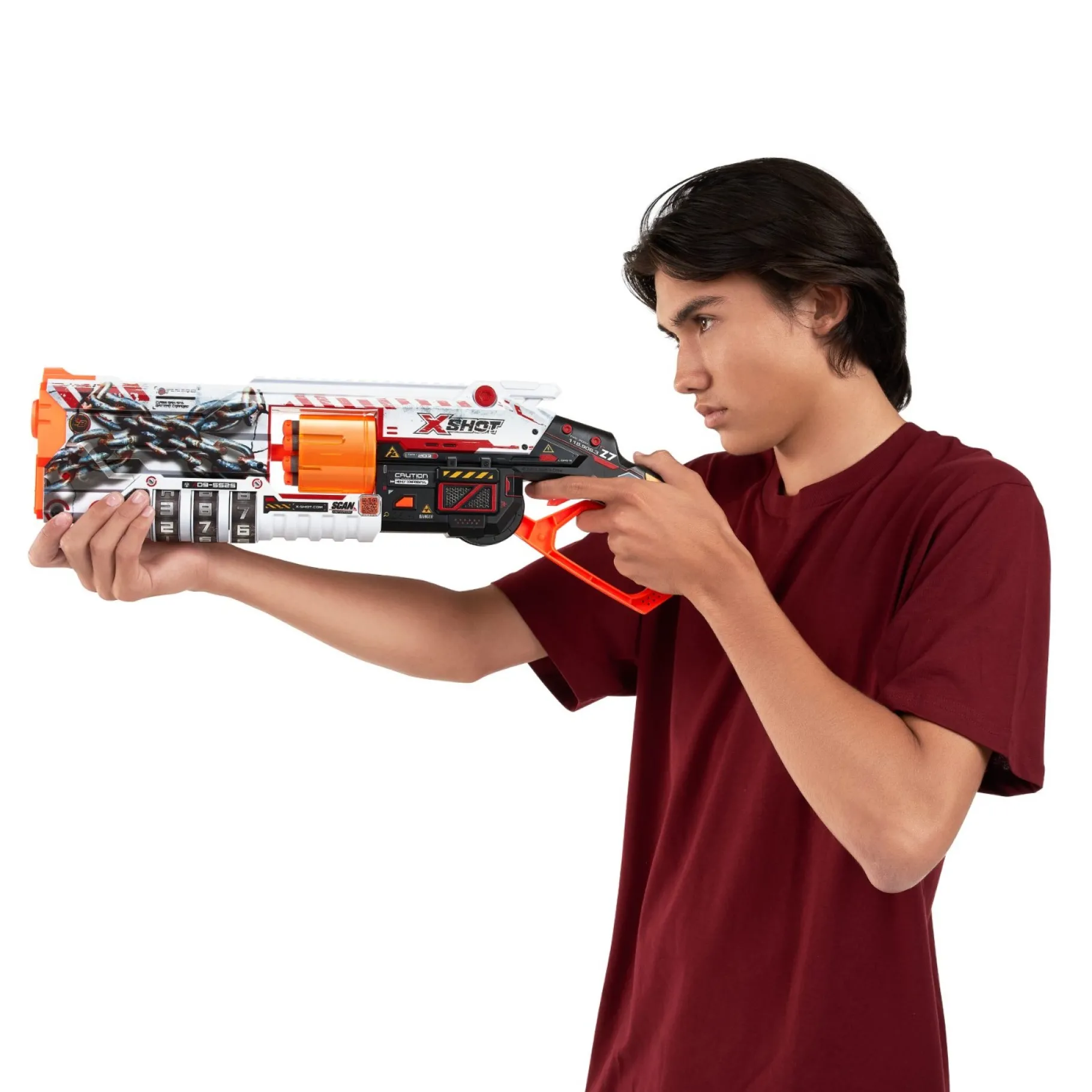 Blasters|Jongens>Zuru X-Shot skins lock gun (16 darts)